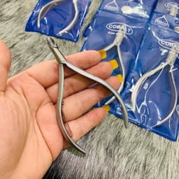Kìm Ngọc nhặt da-kìm D04 xịn Chuyên Dụng màu bac siêu bén 1