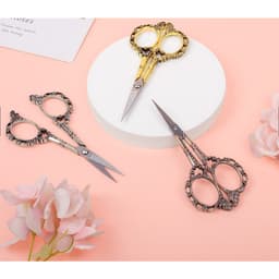 Kéo cắt From kéo hoàng cung móng loại đẹp có hoa văn 5
