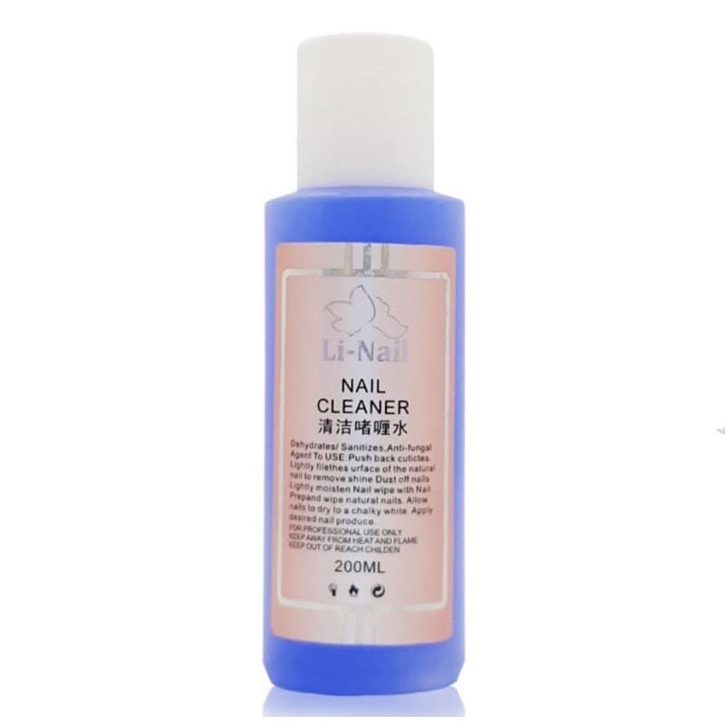 NƯỚC Rửa Cọ Li-Nail LAU GEL 200Ml - chính hãng