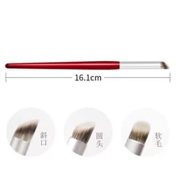 Bút Cọ dặm omber nail đầu tròn vát chéo,dụng cụ làm móng 2
