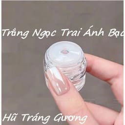 Tráng gương trắng ánh bạc , Phụ Kiện NAIL 1