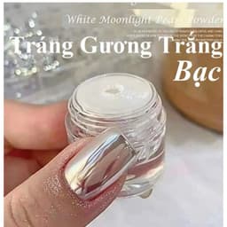 Tráng gương trắng ánh bạc , Phụ Kiện NAIL 3