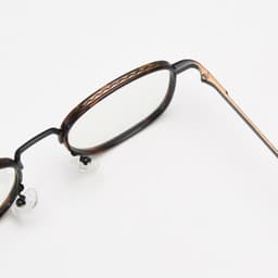 Gọng kính cận thời trang nam nữ  NARO EYEWEAR  dáng vuông chống tia UV chất liệu kim loại cao cấp - 1014 5