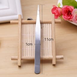 Nhíp gắp đá nail, dụng cụ gắp đá đính móng inox cao cấp 1