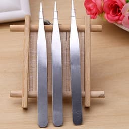 Nhíp gắp đá nail, dụng cụ gắp đá đính móng inox cao cấp 5