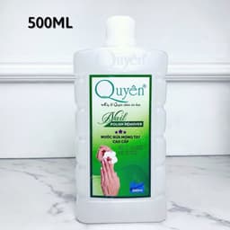 Nước rửa móng tay gel axiton quyên chai vuông,nước lau móng chai 500ml 1