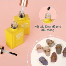 Top lì không lem Vendeeni chống lem - Gel liên kết làm nền chà tráng gương 3