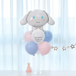 Trụ kèm bóng hình chủ đề Kuromi, Sanrio, bóng hình chủ đề Sanrio cho bé siêu hot 8