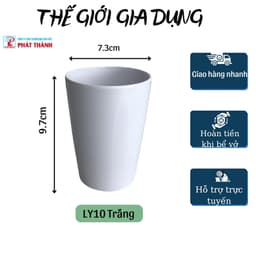 Ly Nhựa Uống Nước-Ly Nhựa Uống Trà CAFE-Ly Nhựa MELAMINE FATACO 4