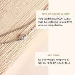 Vòng Tay / Lắc Tay Mặt Đá Bao Tròn NHÀ CÚ Đính Đá Zicron Cz 5A Màu Bạc Phong Cách Thanh Lịch Nữ Tính 3386 4