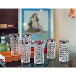 Cốc Thủy Tinh Pha Lê Ly Thủy Tinh Hàng Cao Cấp Dung Tích 230ml 260ml Dày Dặn MC64 4