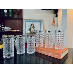 Cốc Thủy Tinh Pha Lê Ly Thủy Tinh Hàng Cao Cấp Dung Tích 230ml 260ml Dày Dặn MC64 7