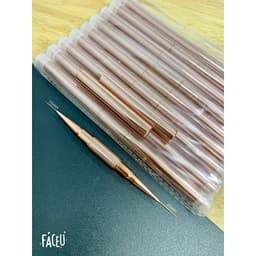 Cọ nét 2 đầu Cọ nail chuyên dụng,cọ đắp gel, cọ bản, cọ ombre màu hồng nail 5