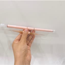 Cọ nét 2 đầu Cọ nail chuyên dụng,cọ đắp gel, cọ bản, cọ ombre màu hồng nail 7