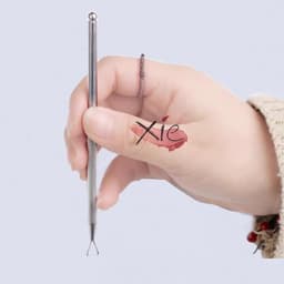 Cây cạo sơn gel loại inox  không rỉ sét chuyên dụng cho dân làm móng 5
