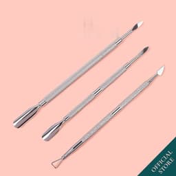 Cây đẩy da chết Cây cạo sơn gel lấy khóe móng loại inox 304 chuyên dụng làm NAIL 3