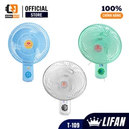 Quạt treo tường mini Lifan T-109 cánh 20cm 22W 3 cấp gió để phòng bếp phòng học phòng làm việc 7