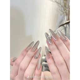 Sét sơn gel mắt mèo ánh trăng Milan 6 chai chất sơn đặc tặng kèm bảng 8