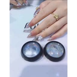 Tráng gương vàng bạc siêu sáng trang trí móng hũ 10g 6