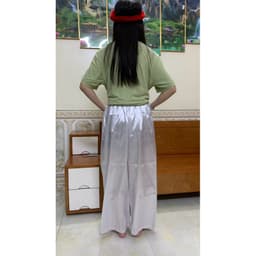 FREESIP QUẦN LỄ HỘI, QUẦN RƯỚC KIỆU, QUẦN TRANG PHỤC ÁO DÀI VẢI PHI ĐẸP GIÁ RẺ 3