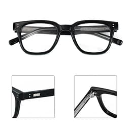 Gọng kính cận thời trang nam nữ ANDU EYEWEAR dáng vuông chống tia UV chất liệu nhựa cao cấp - 91AD36 6