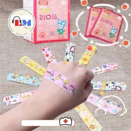 Băng Cá Nhân Hình Thú (Hộp 100 Cái), Hộp 100 miếng băng keo cá nhân HÌNH THÚ cute cho bé 7