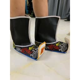 FREESIP HIA TẾ LỄ, giầy tế , ủng tế dâng hương đủ màu hàng thêu chống trơn giá rẻ 7