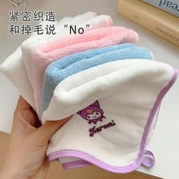 Set 5 khăn mặt Sanrio mềm mịn sợi kháng khuẩn 30x30cm GIA DỤNG VĨNH NGÂN 3