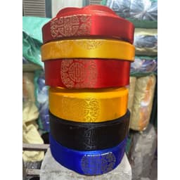 FREESIP KHĂN XẾP MỪNG THỌ, KHĂN ĐÓNG LỄ HỘI ĐỦ MÀU ĐỦ SIZE BẰNG GẤM THƯỢNG HẢI CAO CẤP 2