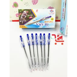 Hộp 24 Cây Viết Bi Bấm G-Star 4A Ngòi 0.5mm Mực Xanh, Viết Êm, Màu Mực Tươi, Chất Lượng Tốt 4