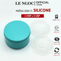Miếng Dán Ngực Silicone Trong Suốt  Không Lộ Viền Sử Dụng Nhiều Lần 9