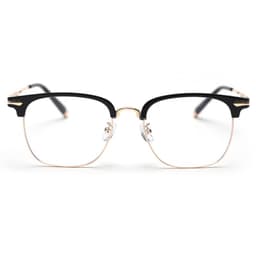 Gọng kính cận thời trang nam nữ NARO EYEWEAR dáng brownline vuông chất liệu Titan 00AD251 2