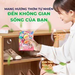 Túi Thơm Treo Tủ Quần Áo Chupa Chups Thái Lan Để Phòng Ngủ, Treo Xe Hương Kẹo 9gr 4