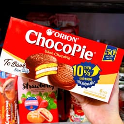 Bánh Chocopie/ Custas Orion Hộp Nhỏ 6 Cái 3
