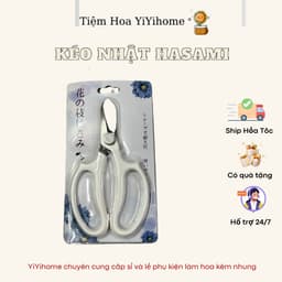 Kéo Nhật HaSaMi Lưỡi Thép Không Gỉ, Kéo Cắt Đồ Thủ Công HandMade YiYihome 5