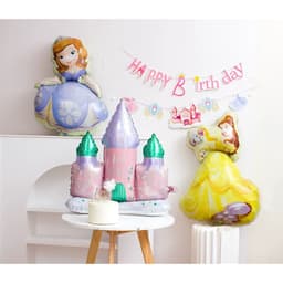 Phụ kiện trang trí sinh nhật chủ đề công chúa cho bé gái cực kỳ đáng yêu 1
