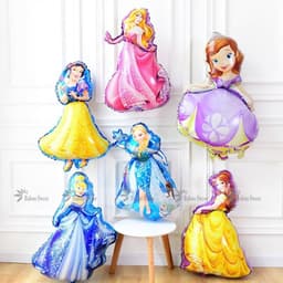 Phụ kiện trang trí sinh nhật chủ đề công chúa cho bé gái cực kỳ đáng yêu 4