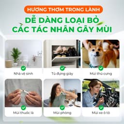 Sáp Thơm Phòng Chupa Chups Thái Lan 230g Làm Thơm, Khử Mùi Hôi Phòng, Hương Kẹo Ngọt, Trái Cây 6