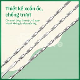 Combo 10 muỗng khuấy 2 đầu inox 304,thìa barspoon pha cooktail, cafe, trà cao cấp,sang trọng Mixmore 4