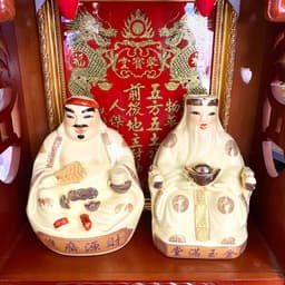 Tượng Thần Tài Thổ Địa Rồng Việt cao cấp màu vàng ngà, giá rẻ hấp dẫn! 2