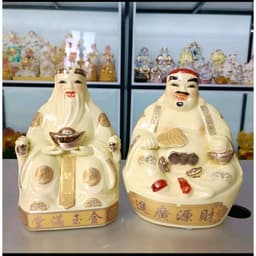 Tượng Thần Tài Thổ Địa Rồng Việt cao cấp màu vàng ngà, giá rẻ hấp dẫn! 7