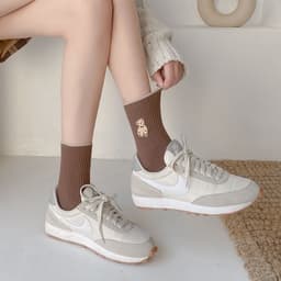 Sét 5 Đôi Tất Gấu Tất Gấu Cổ Cao Siêu Đẹp Sang Chảnh Và Thời Trang Phong Cách Hàn Quốc 4