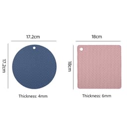 "Miếng Lót Nồi Silicon Chịu Nhiệt Đa Năng - Tấm Chống Trượt Chất Lượng Cao cho Bàn Ăn và Bếp"(giadungtranlinh) 9