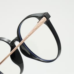 Gọng kính cận thời trang nam nữ NARO EYEWEAR dáng tròn chống tia UV chất liệu nhựa cao cấp - 85065 4