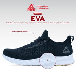 Giày Chạy Bộ Thể Thao Nam PEAK - Giày Running Công Nghệ Đế EVA Siêu Nhẹ Thoáng Khí E29007H 2