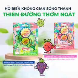 Túi Thơm Treo Tủ Quần Áo Chupa Chups Thái Lan Để Phòng Ngủ, Treo Xe Hương Kẹo 9gr 3
