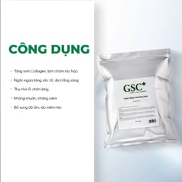 Mặt nạ bột GSC, mặt nạ bột dẻo cho da mụn, trắng sáng, mềm mịn Caviar Magic Modeling Pack 1000g 6
