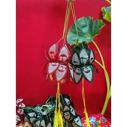 Đèn lồng giấy kiếng mini truyền thống hình cá chép, thỏ, gà trống, con bướm , đèn ông sao treo trang trí Trung Thu 5
