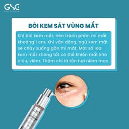 Kem mắt, xóa nhăn, tan bọng mắt, xóa thâm, giảm nhăn, dưỡng ẩm GSC anti wrinkle eye cream 15ml 7