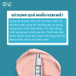 Kem mắt, xóa nhăn, tan bọng mắt, xóa thâm, giảm nhăn, dưỡng ẩm GSC anti wrinkle eye cream 15ml 8